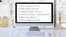 keyword research for pool companies