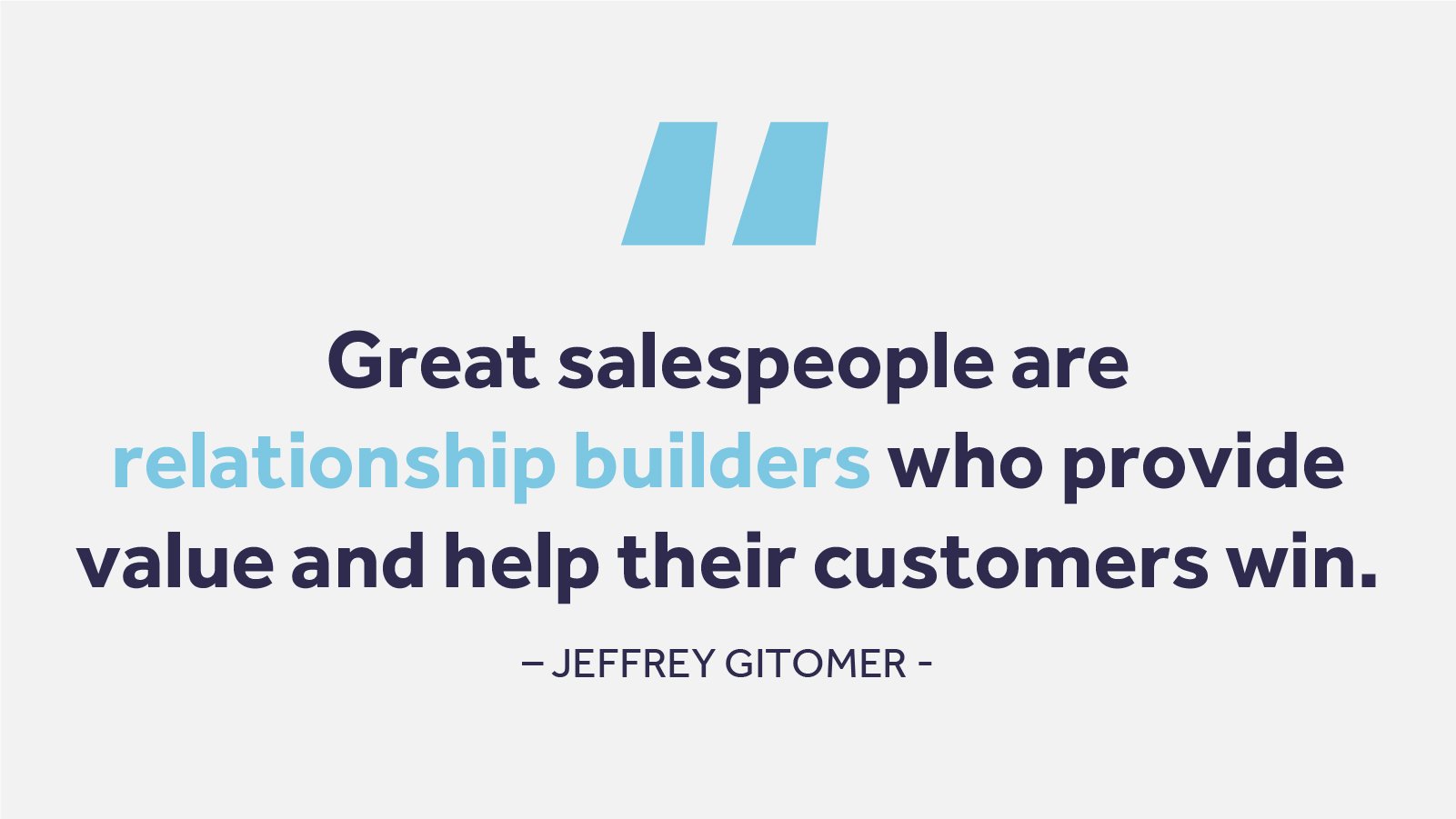 Great Salespeople Quote