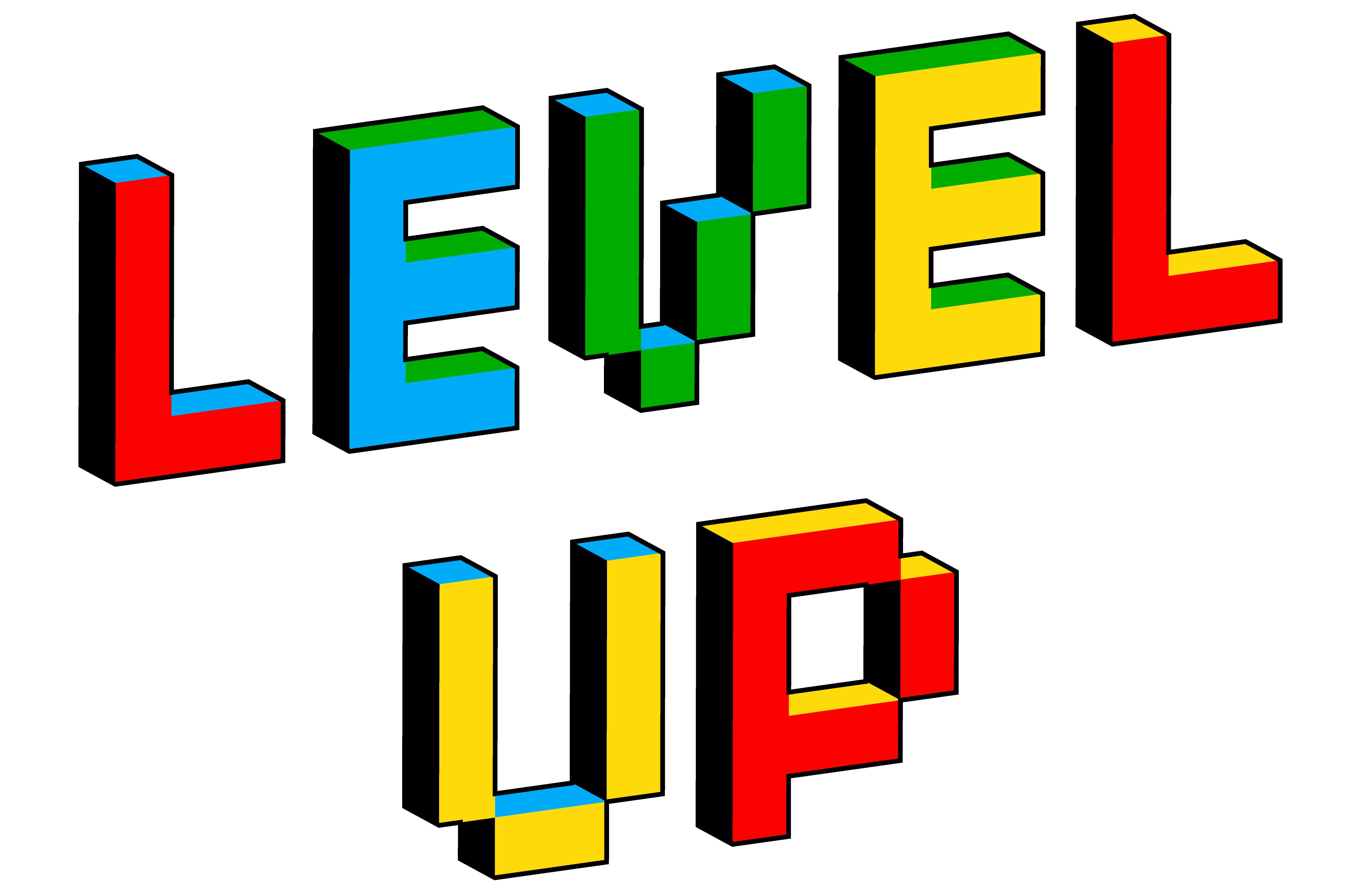 Level Up Wording Illustration