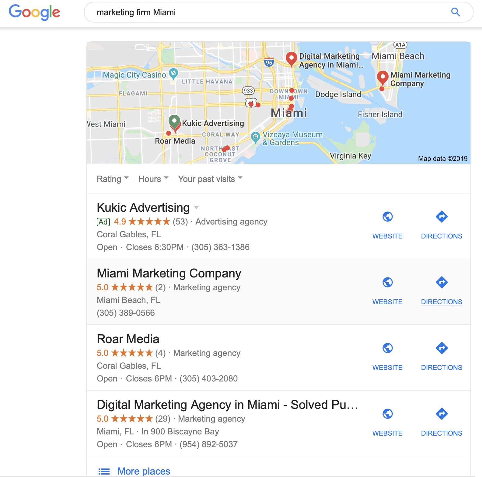 Google local ads for law firms