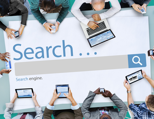 Search Engine Optimization Collage
