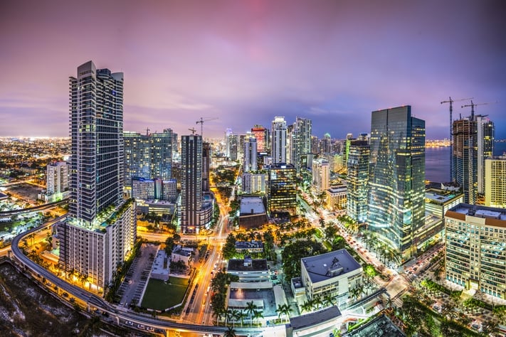 Miami, Florida aerial view of downtown..jpeg